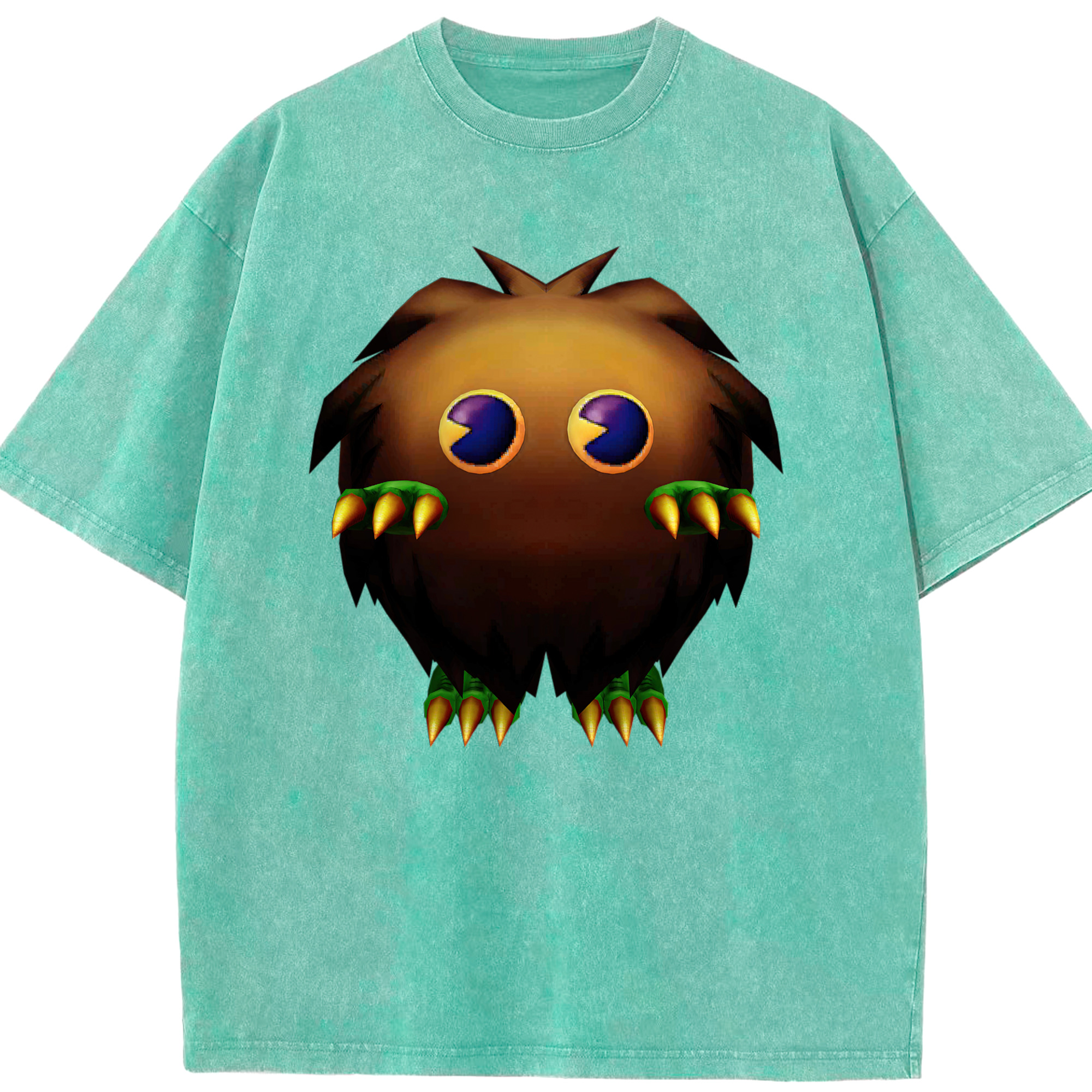 （画像用） 遊☆戯☆王 Yu-Gi-Oh! 綿100% ヴィンテージ風 半袖Tシャツ（フロントプリント）